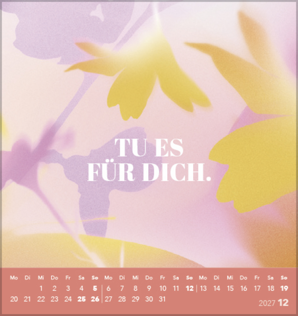 Weitere Ansicht: Zeit für mich 2027