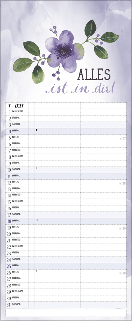 Weitere Ansicht: Selfcare - My Timer 2027