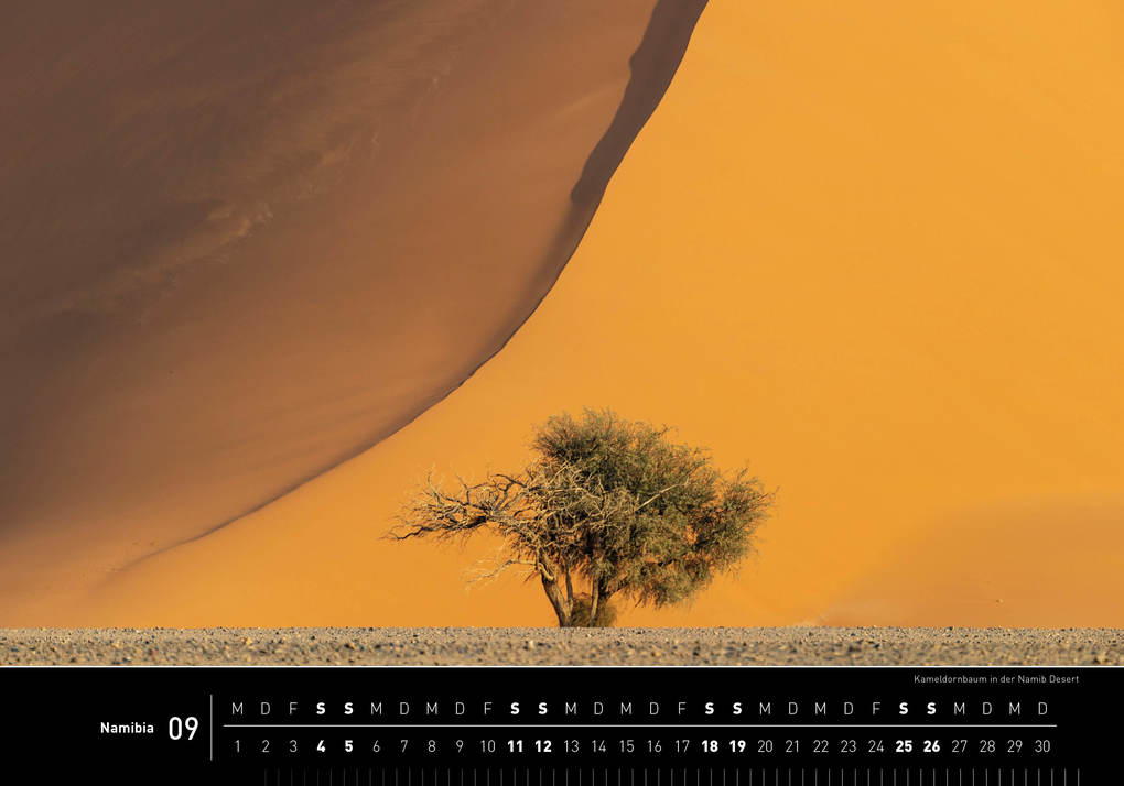 Weitere Ansicht: Namibia Premiumkalender 2027