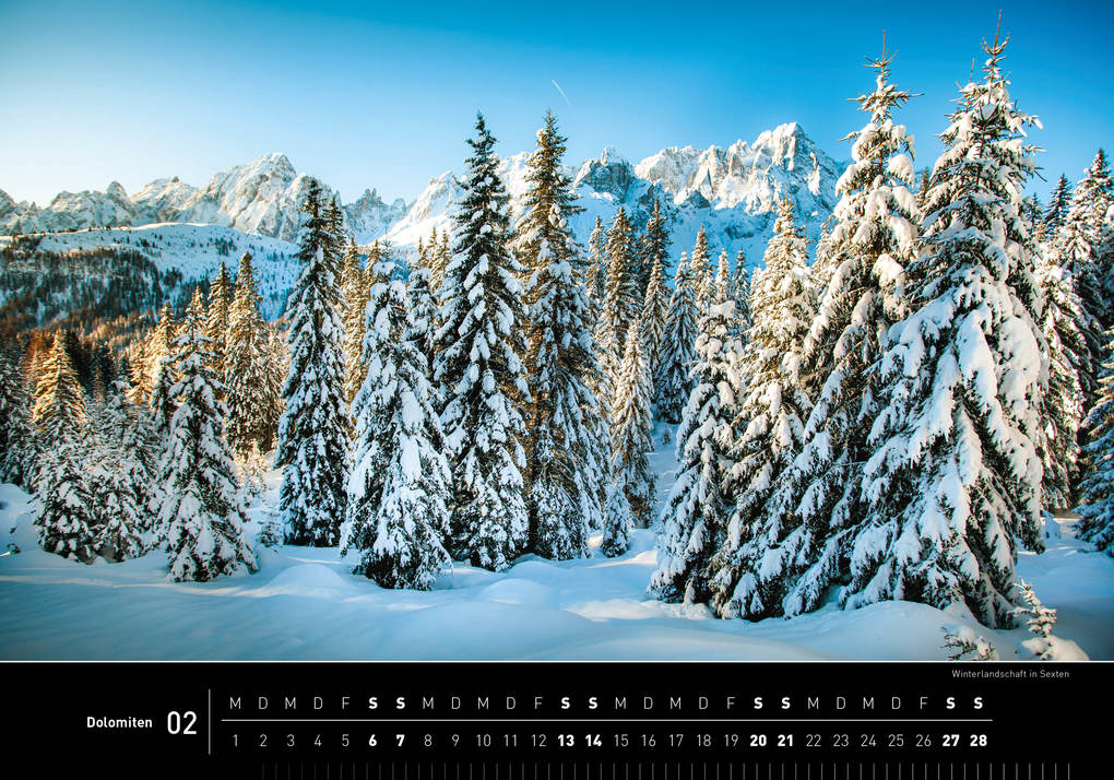 Weitere Ansicht: Dolomiten Premiumkalender 2027