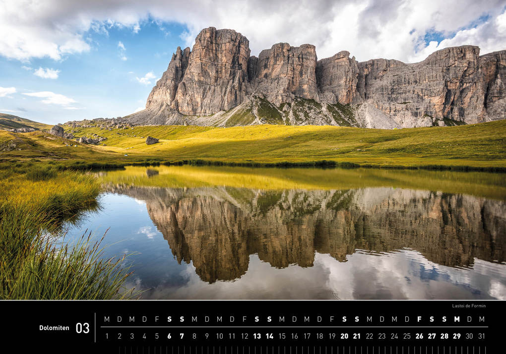 Weitere Ansicht: Dolomiten Premiumkalender 2027
