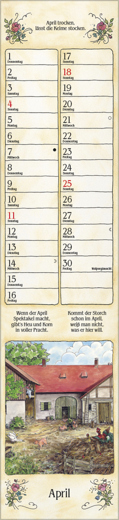 Weitere Ansicht: Bauernkalender Langplaner 2027