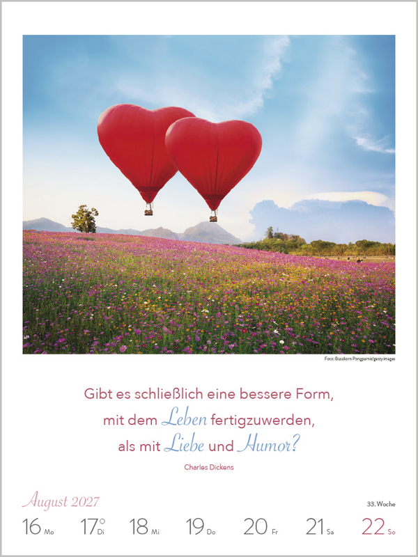 Weitere Ansicht: Literaturkalender Lebensweisheiten 2027