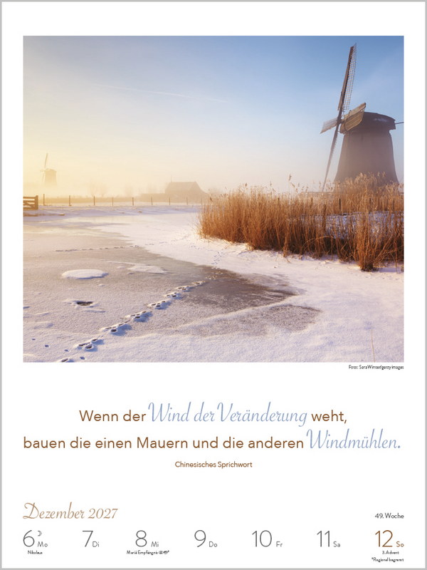 Weitere Ansicht: Literaturkalender Lebensweisheiten 2027