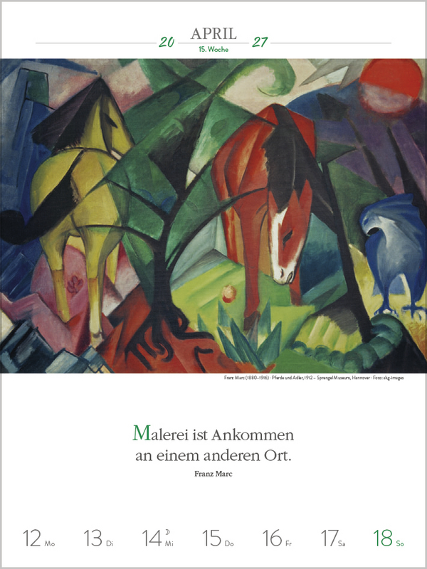 Weitere Ansicht: Literaturkalender Kunst 2027