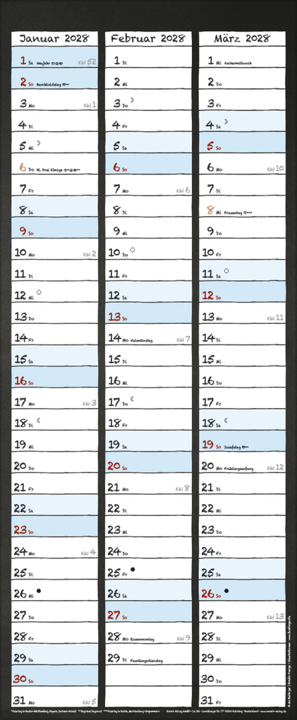 Weitere Ansicht: Tafel Timer 2027