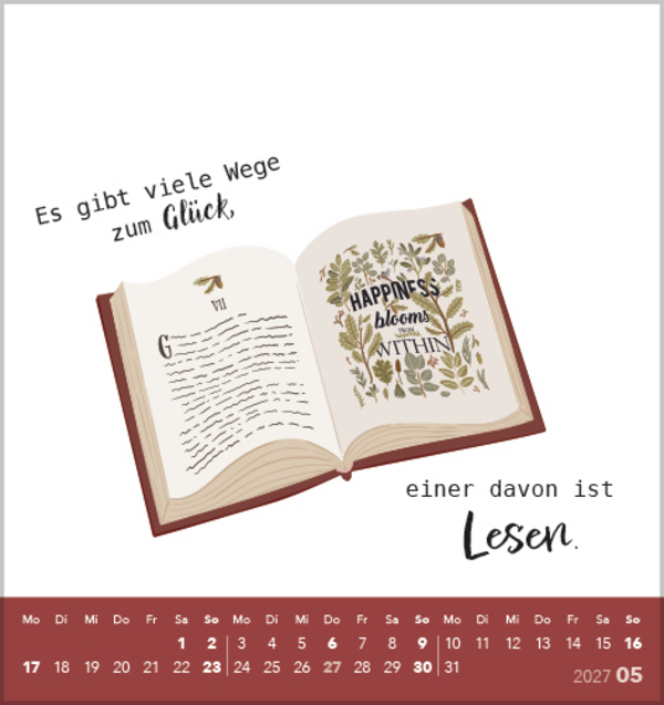 Weitere Ansicht: Buchliebe 2027