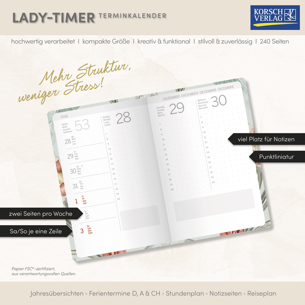 Weitere Ansicht: Lady-Timer Paradise 2027