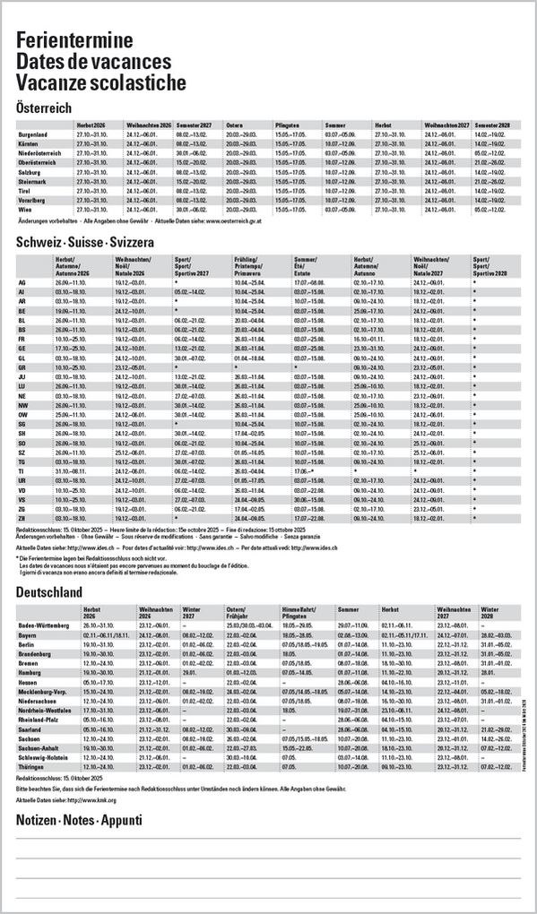 Weitere Ansicht: Familientimer 18 Monate 2027/2028