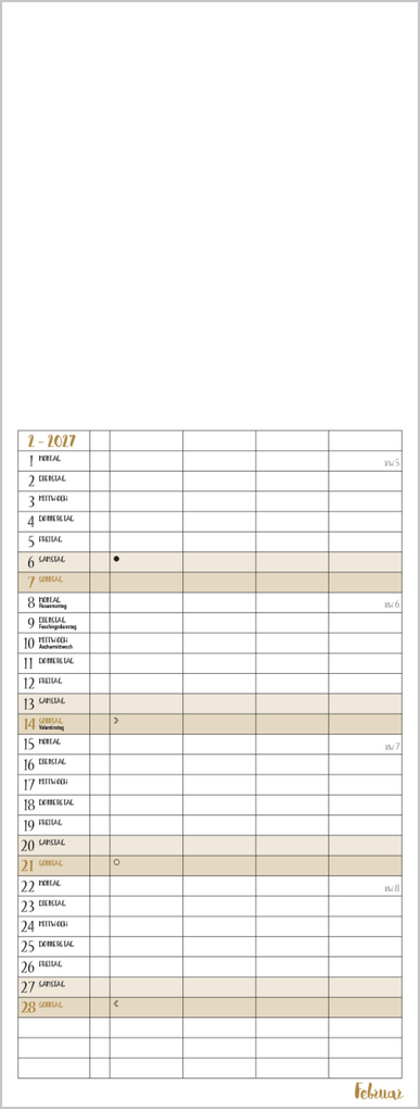 Weitere Ansicht: Foto-Malen-Basteln Familientimer gold 2027