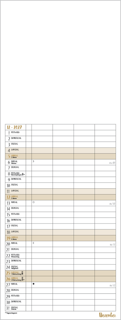 Weitere Ansicht: Foto-Malen-Basteln Familientimer gold 2027