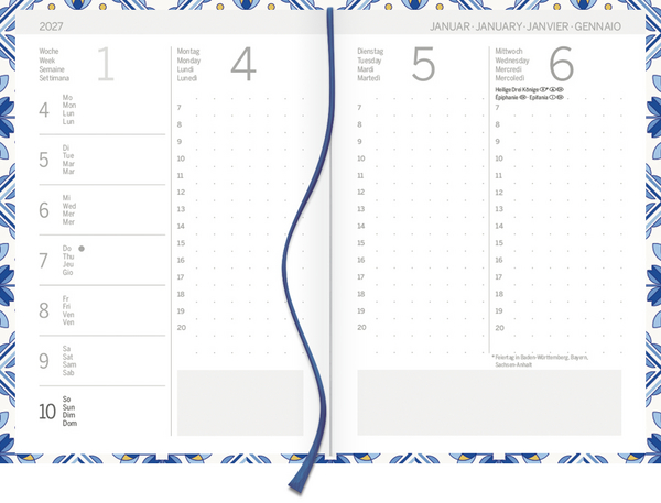 Weitere Ansicht: Lady-Timer Mosaik 2027