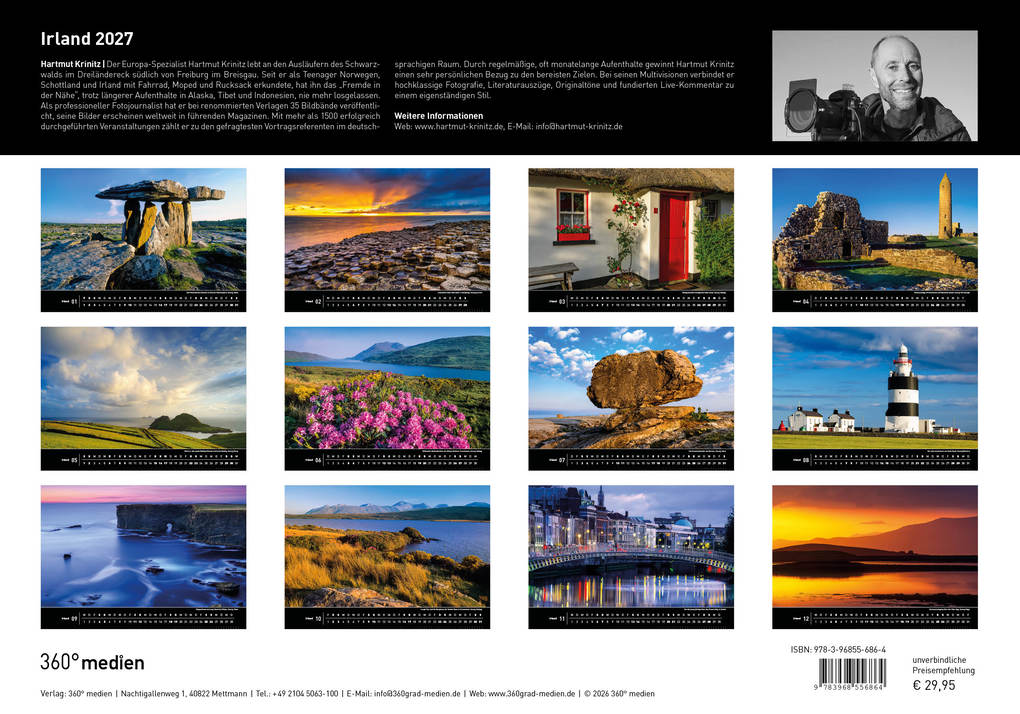 Weitere Ansicht: Irland Premiumkalender 2027