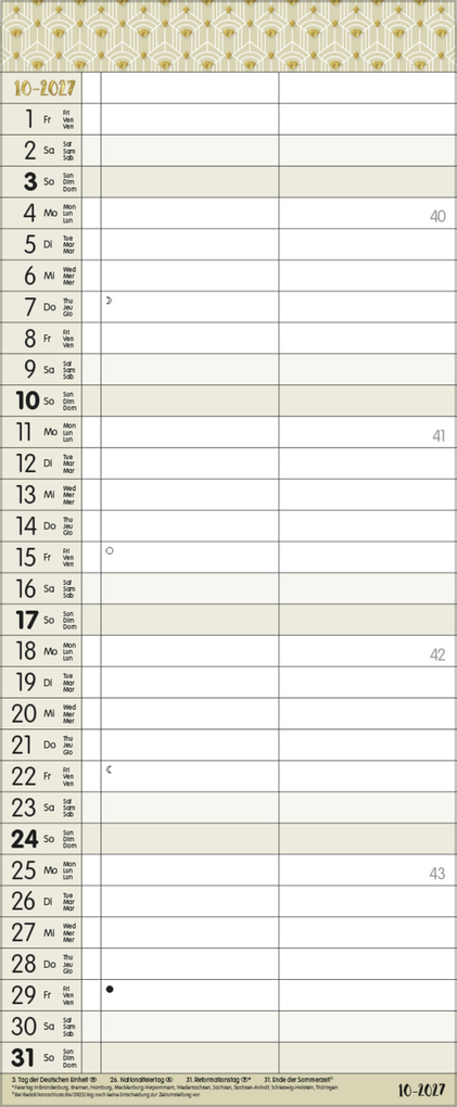 Weitere Ansicht: My Timer - Glamour your Time 2027