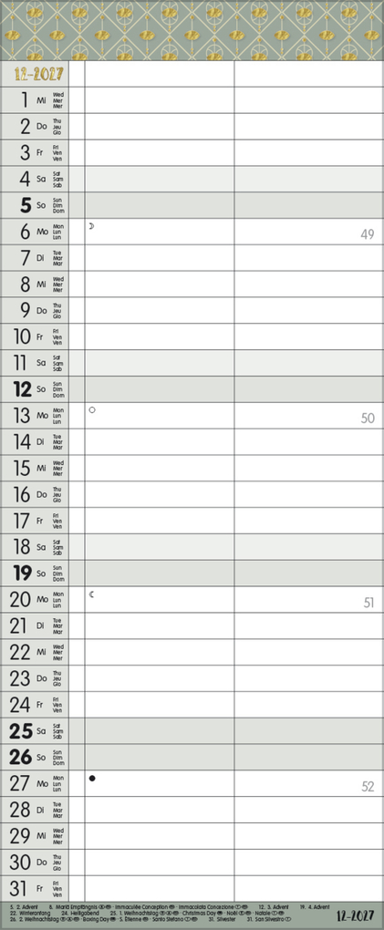 Weitere Ansicht: My Timer - Glamour your Time 2027