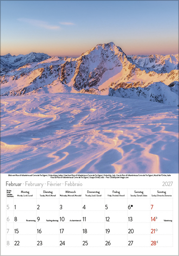 Weitere Ansicht: Die Alpen 2027