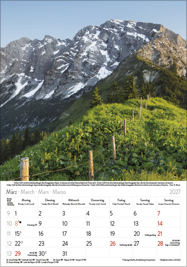 Weitere Ansicht: Die Alpen 2027