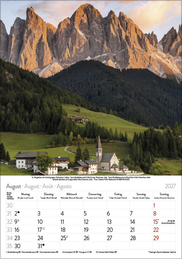 Weitere Ansicht: Die Alpen 2027