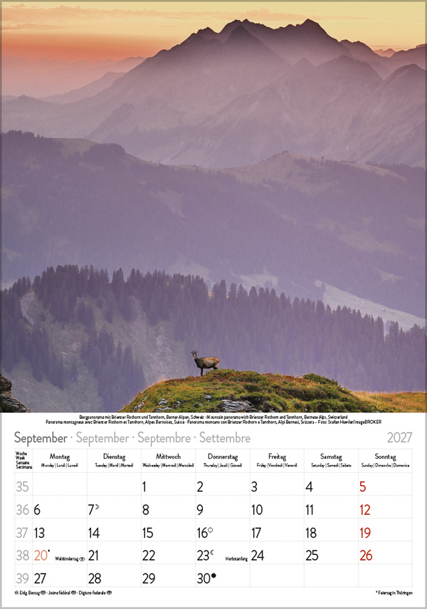 Weitere Ansicht: Die Alpen 2027