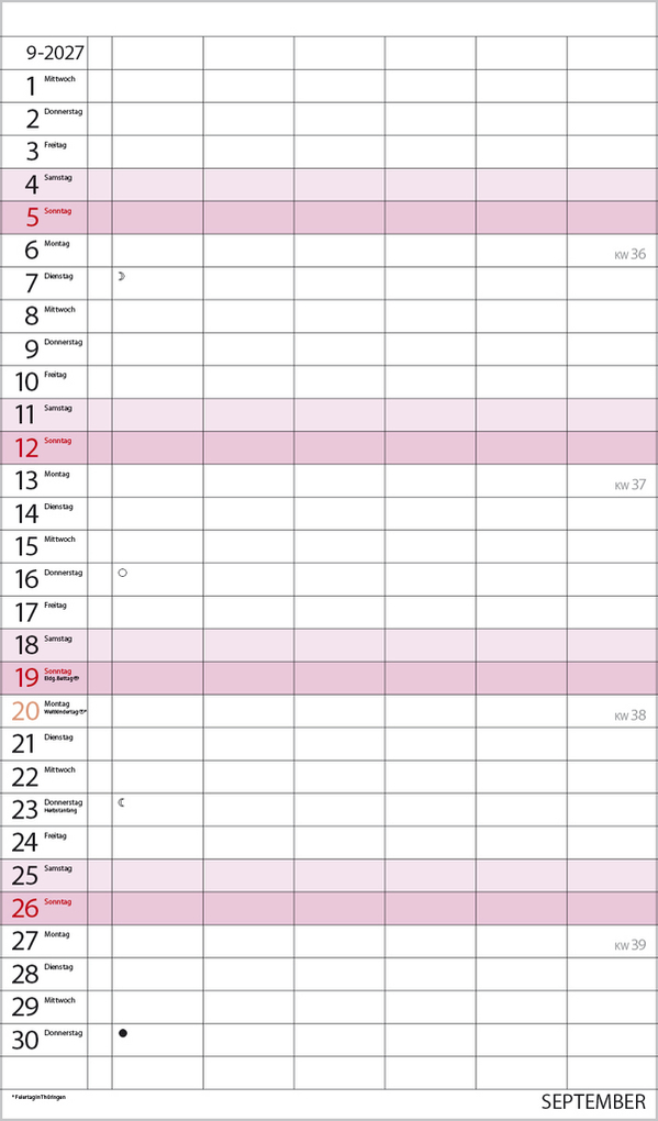 Weitere Ansicht: XL Familienplaner 2027