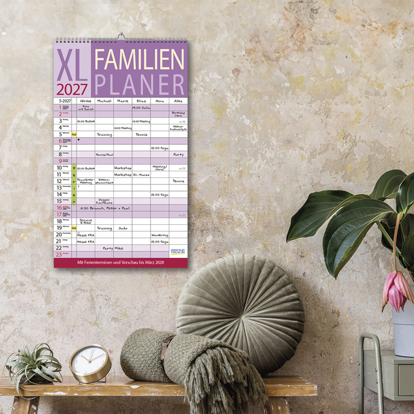 Weitere Ansicht: XL Familienplaner 2027