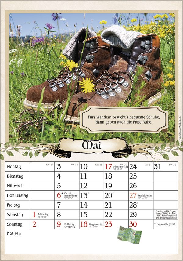 Weitere Ansicht: Kalender für Rentner 2027