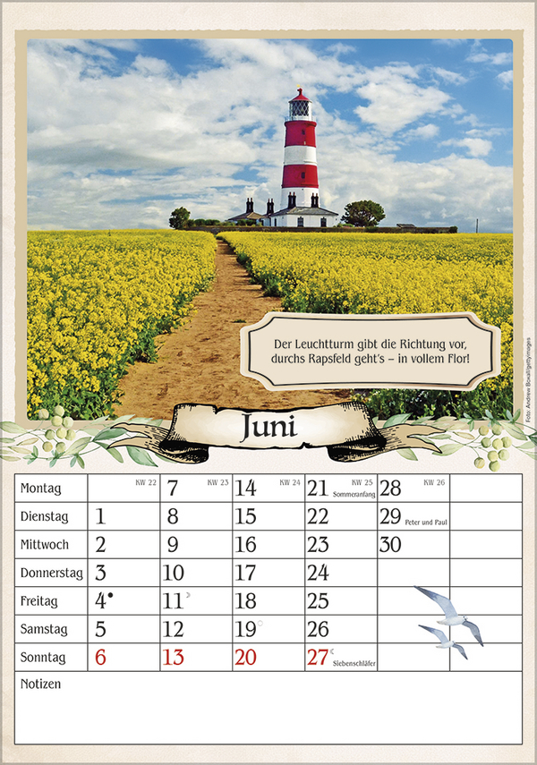 Weitere Ansicht: Kalender für Rentner 2027