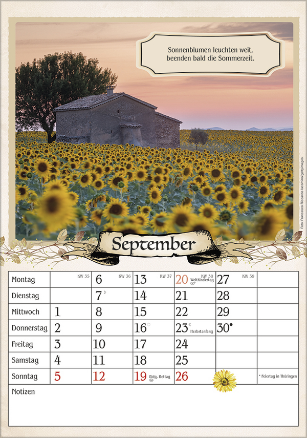 Weitere Ansicht: Kalender für Rentner 2027