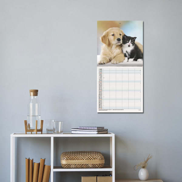 Weitere Ansicht: Tierfreundschaften - Familientimer 2027