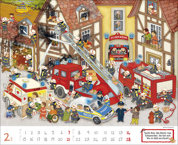 Weitere Ansicht: Wimmelkalender 2027