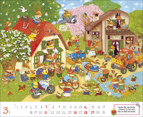 Weitere Ansicht: Wimmelkalender 2027