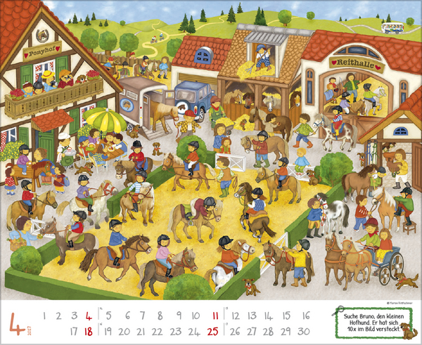 Weitere Ansicht: Wimmelkalender 2027