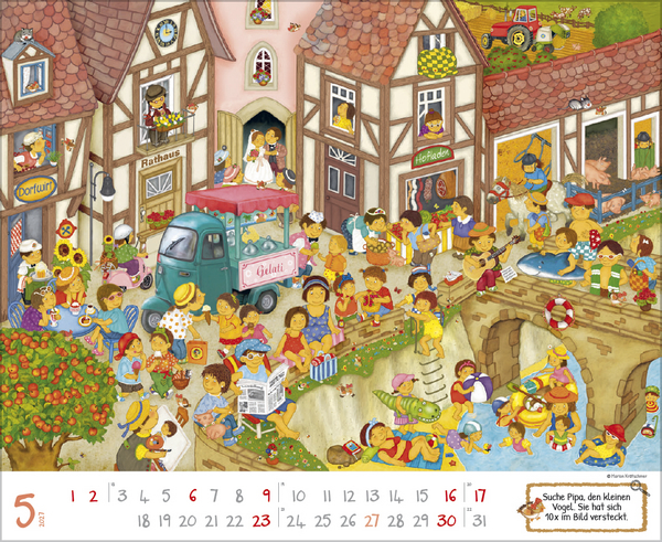 Weitere Ansicht: Wimmelkalender 2027