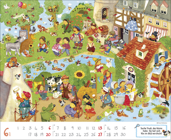Weitere Ansicht: Wimmelkalender 2027