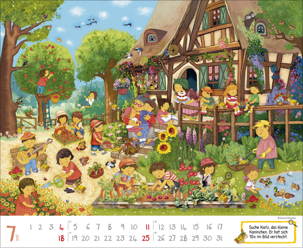 Weitere Ansicht: Wimmelkalender 2027