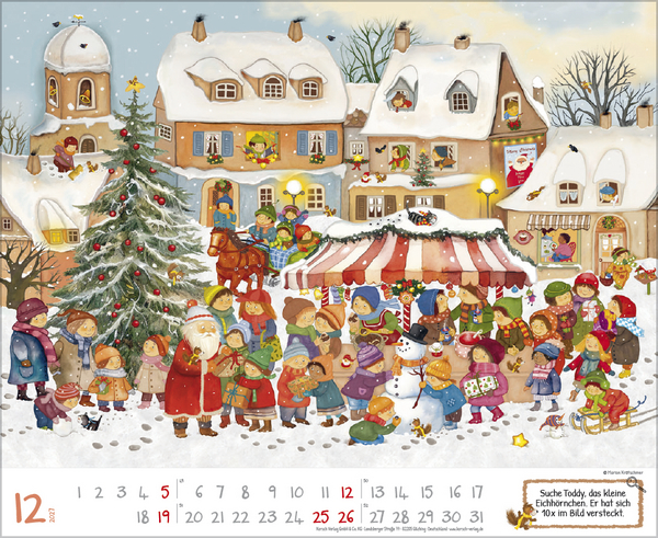 Weitere Ansicht: Wimmelkalender 2027