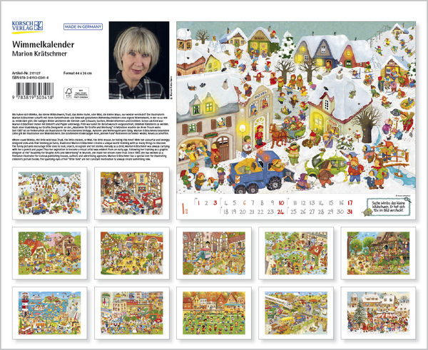 Weitere Ansicht: Wimmelkalender 2027