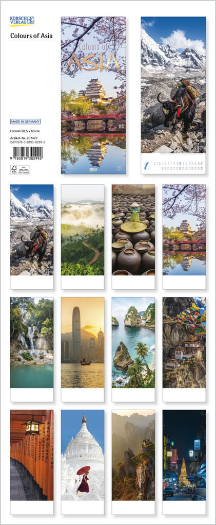 Weitere Ansicht: Colours of Asia 2027