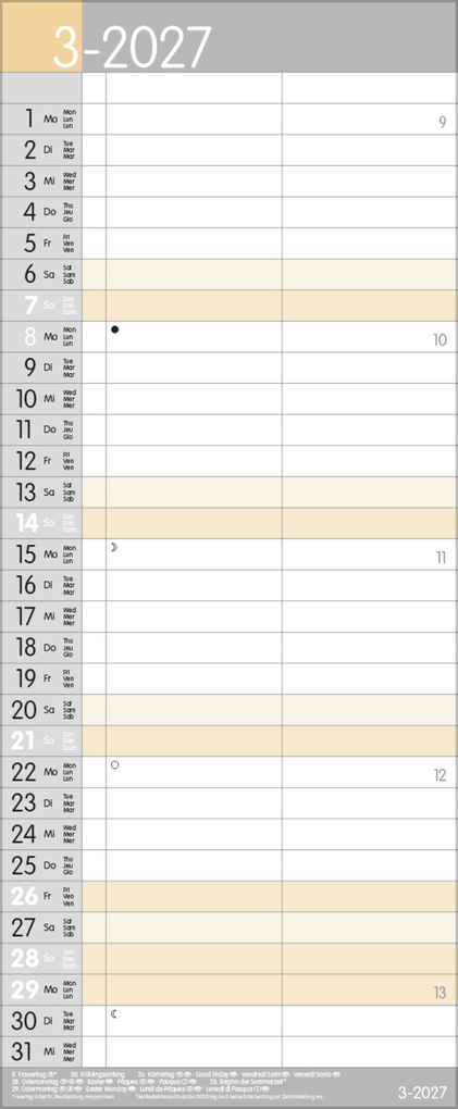 Weitere Ansicht: My Timer 2027