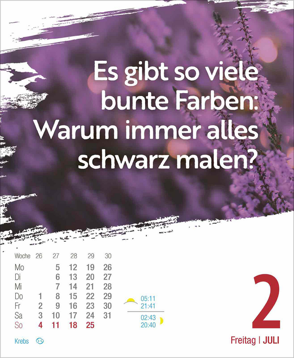 Weitere Ansicht: Glückskalender 2027