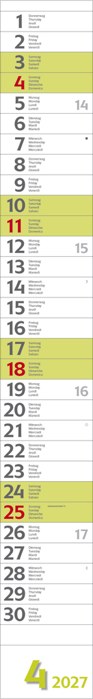 Weitere Ansicht: Super Long 2027