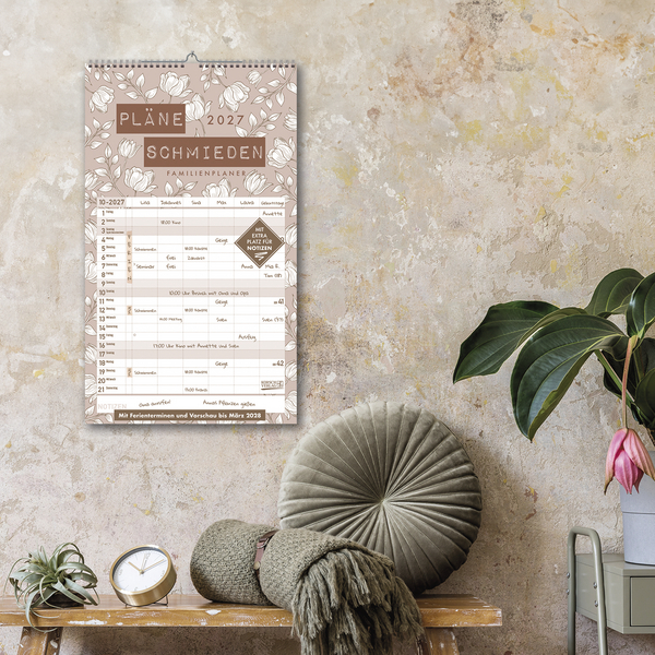 Weitere Ansicht: Premium Familienplaner Pläne schmieden 2027
