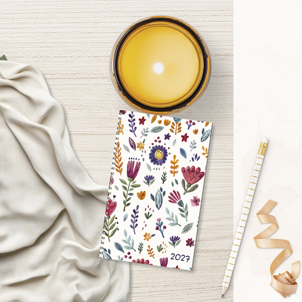 Weitere Ansicht: Taschenkalender Youngtimer Flowers 2027