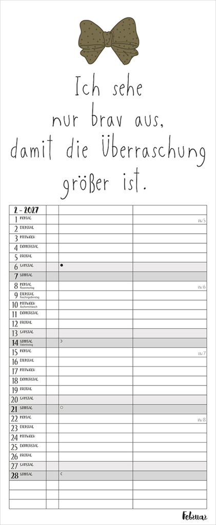 Weitere Ansicht: My Timer Visual Words 2027