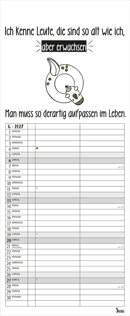 Weitere Ansicht: My Timer Visual Words 2027