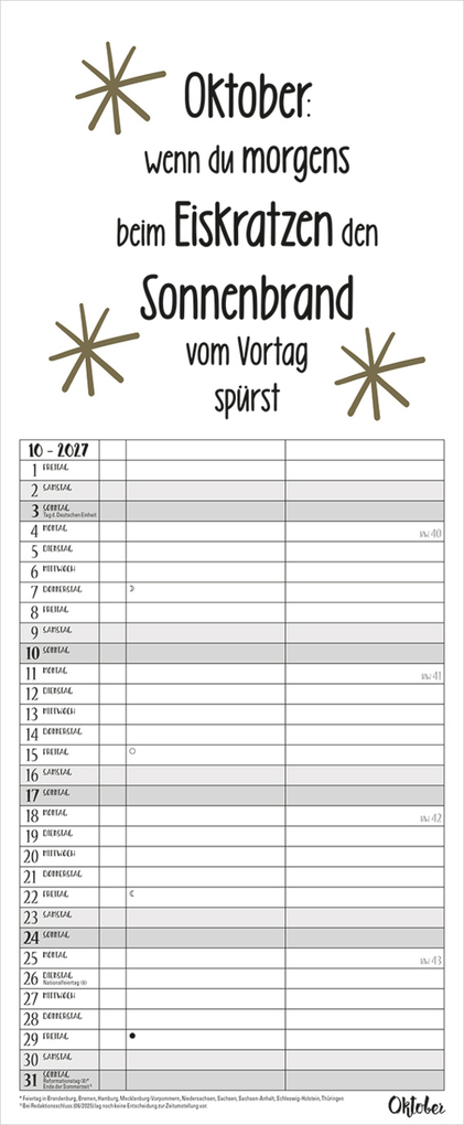 Weitere Ansicht: My Timer Visual Words 2027