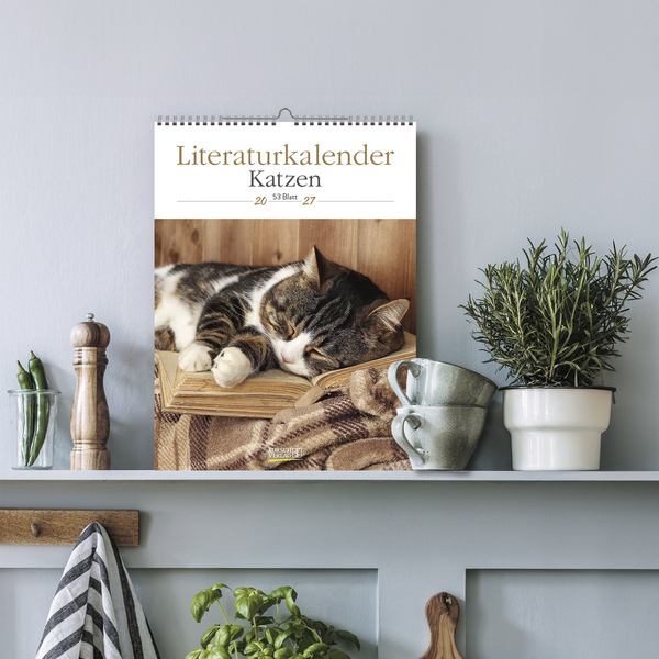 Weitere Ansicht: Literaturkalender Katzen 2027