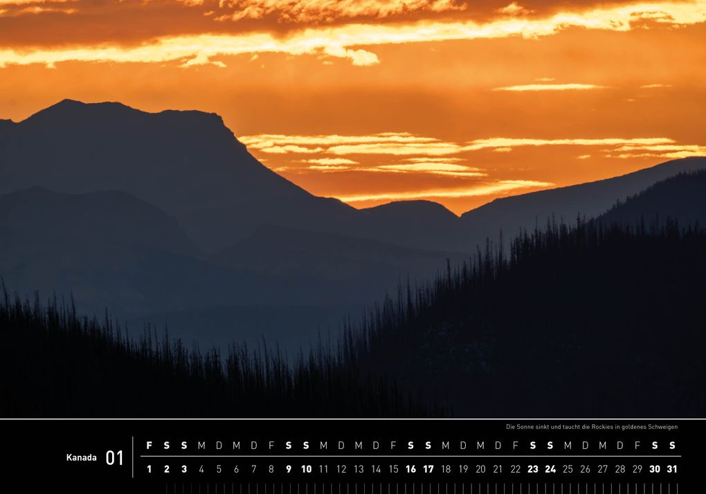 Weitere Ansicht: Kanada Premiumkalender 2027