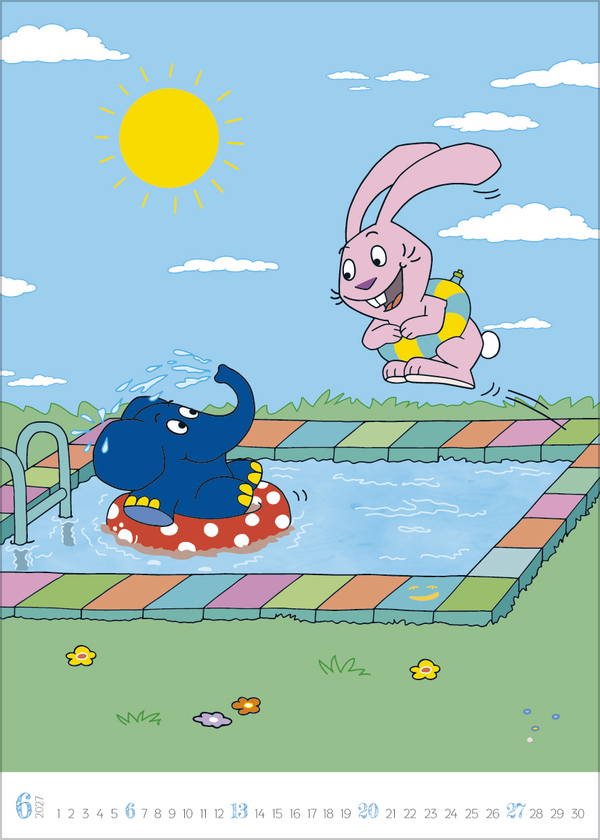 Weitere Ansicht: Der Kalender mit dem Elefanten 2027