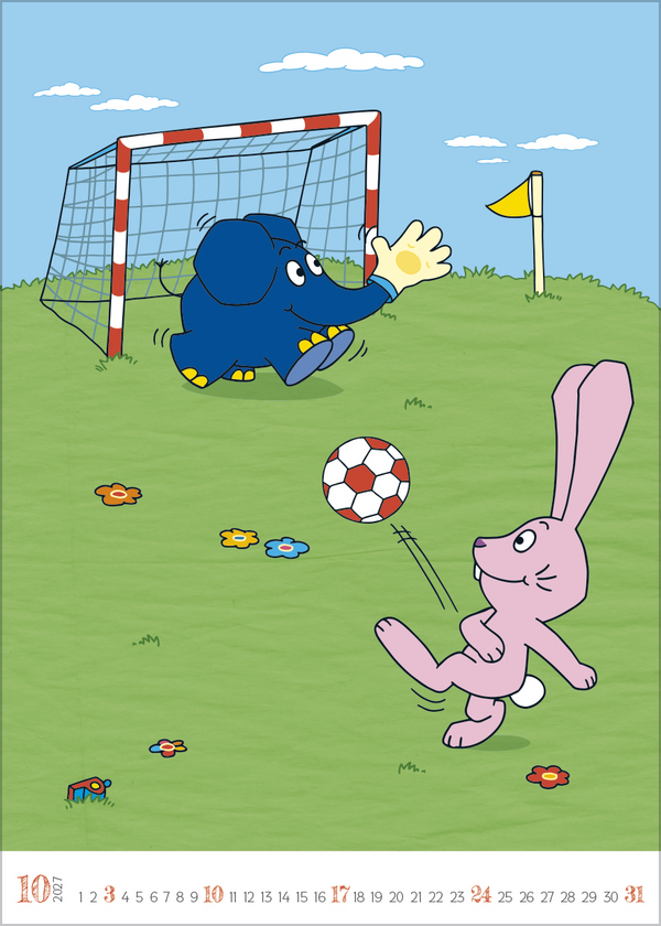 Weitere Ansicht: Der Kalender mit dem Elefanten 2027